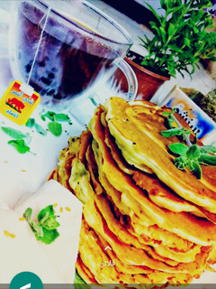 صورة لوصفة بان كيك مالح 😋