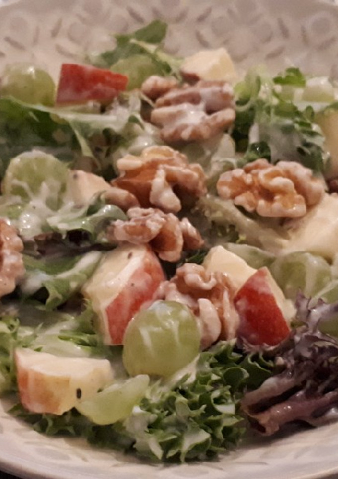 Una foto de Ensalada Waldorf