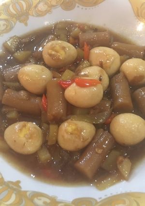 Foto resep Sosis Telur Puyuh Pedas Manis
