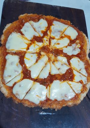 Una foto de Pizza integral 🔥🍕