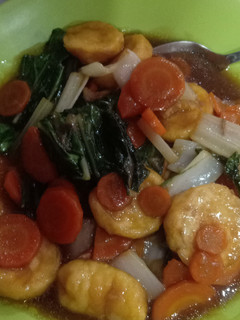 Foto resep Cah Tofu wortel 🥕 pokcoy