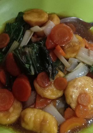 Foto resep Cah Tofu wortel 🥕 pokcoy