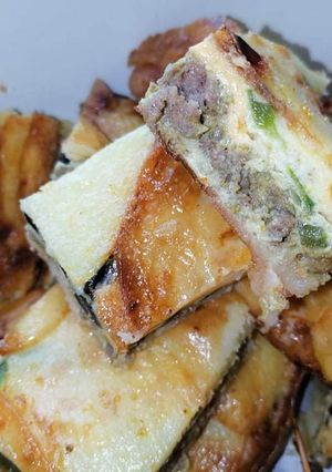 صورة لوصفة طاجين البطاطس🥔 بامفروم لحم🥩 الخروف🐏
