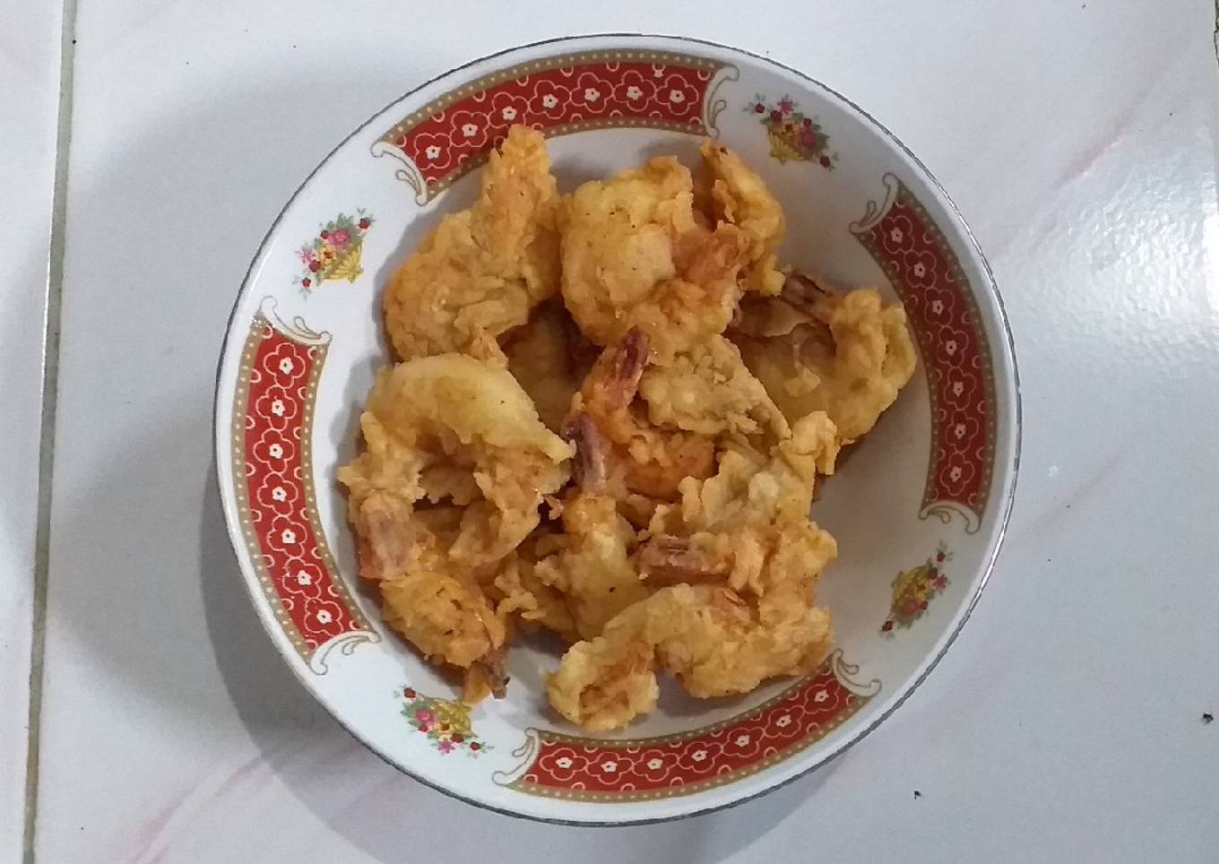 60. Udang Goreng Tepung Crispy