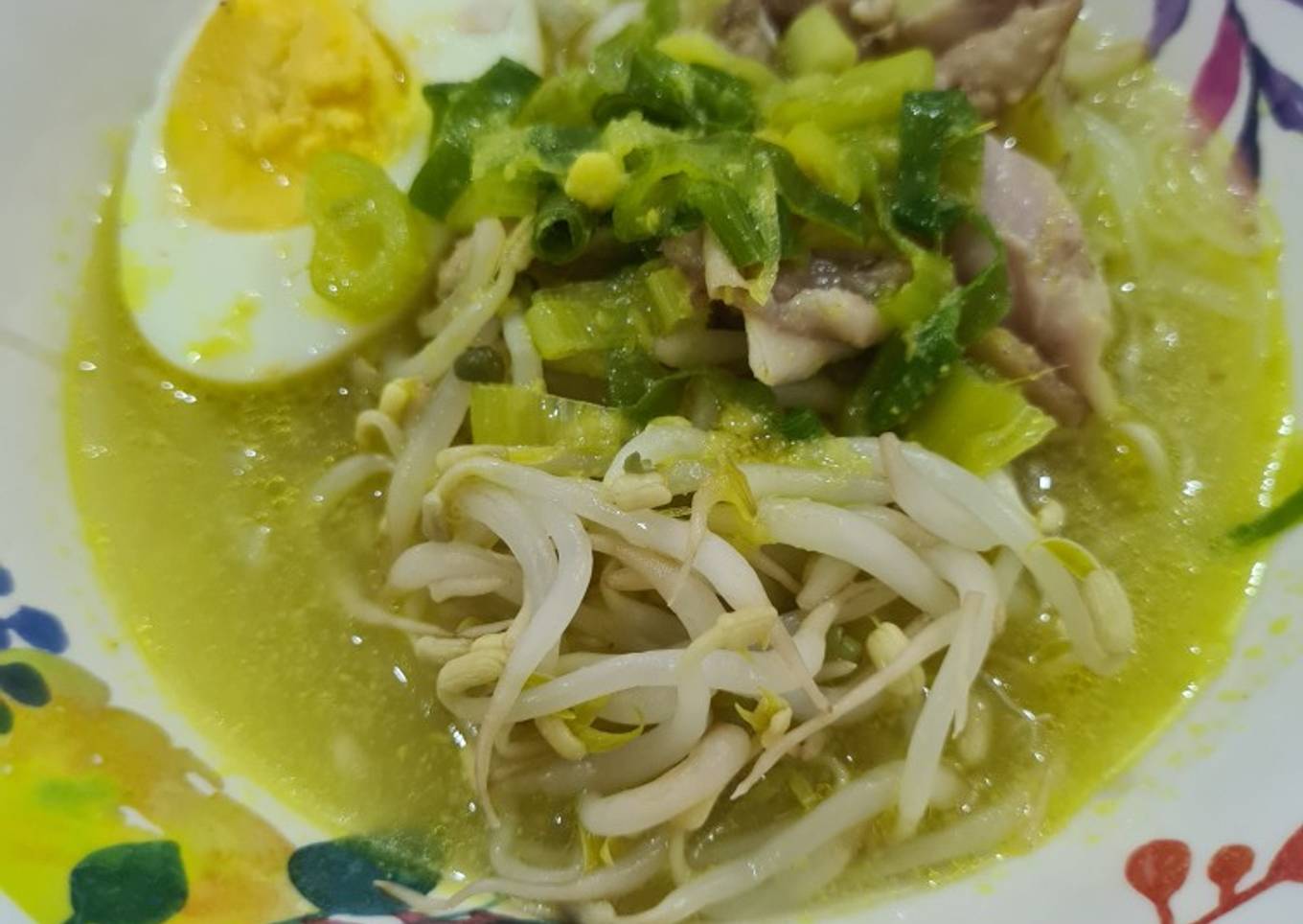 Soto ayam bening