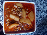 لوبيا بالبطاطس