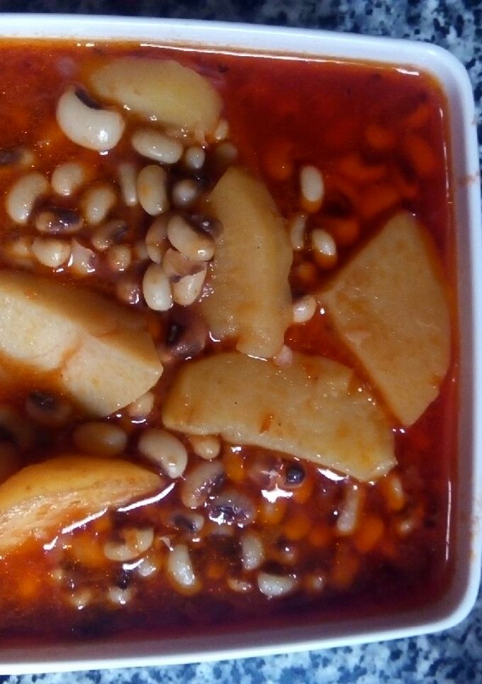 صورة لوصفة لوبيا بالبطاطس