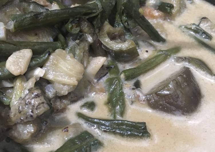 Cara Gampang Membuat Sayur Terong Ungu Ikan Asin, Enak