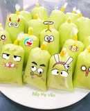 Kem túi bơ sữa chua trái cây