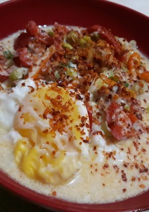 Foto resep Mie kuah susu keju