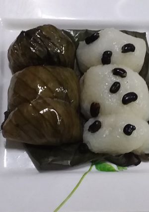 รูปของ ข้าวต้มมัดใส่ถั่วดำ