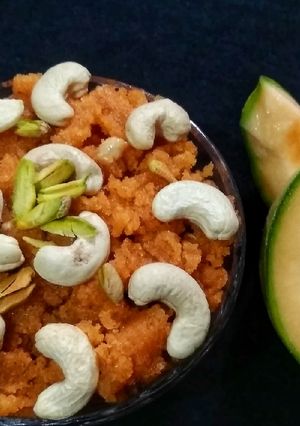 A picture of Muskmelon Halwa.