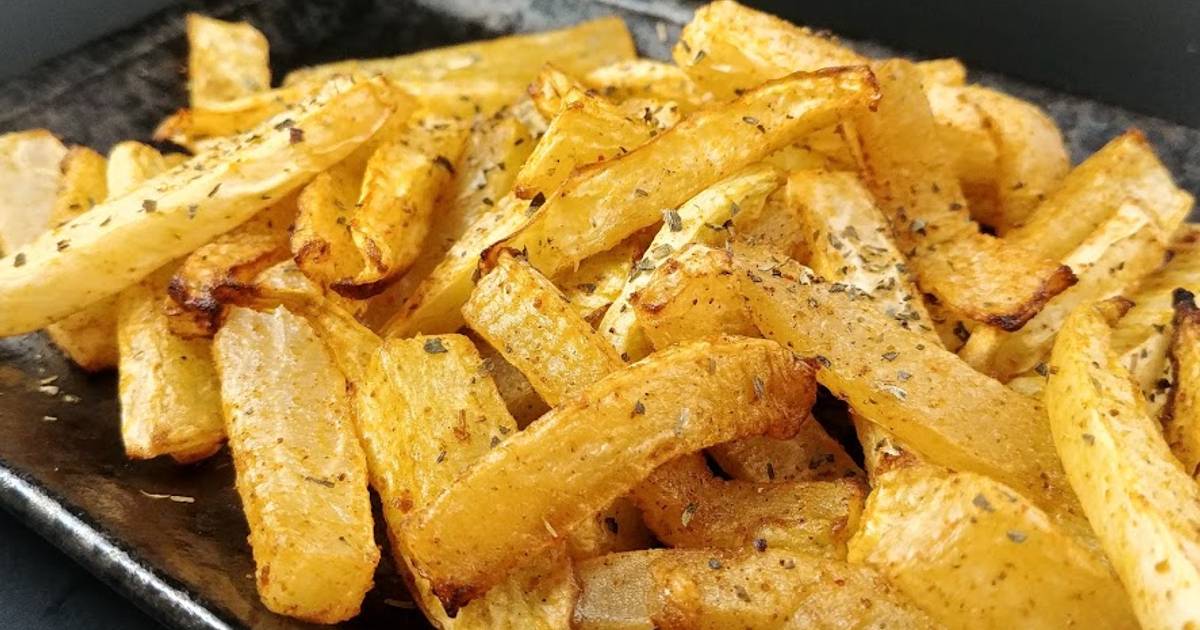 Turnip Fries Recipe by Air Fry with Me - Cookpad