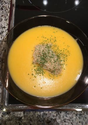Una foto de Puré de verduras con quinoa