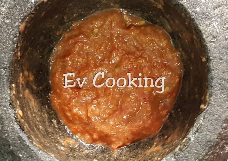 Resep Sambal Terasi/Belacan | Cara Masak Sambal Terasi/Belacan Yang Menggugah Selera