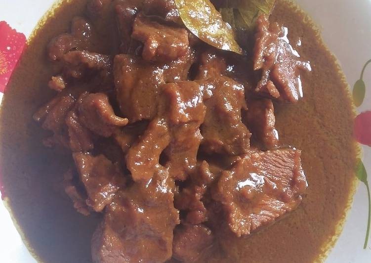 Easiest Way to Make Super Quick Homemade Semur Daging Pedas