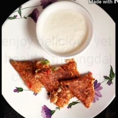 A picture of MOONG DAL CHILLA/ PANCAKES RECIPE.