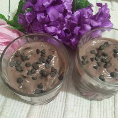 A picture of Chocolate Trifle Glass😃😃.