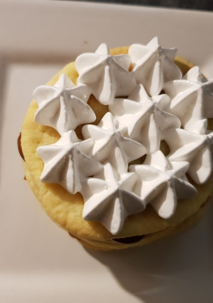 Una foto de Merengue suizo para principiantes (en microondas)
