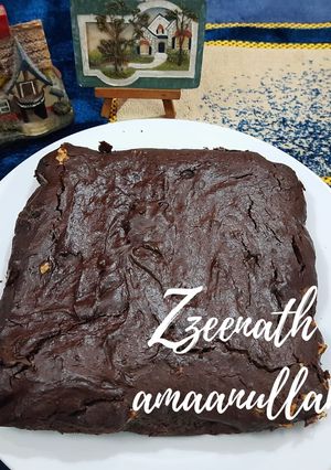 A picture of Aata Brownie Cake.