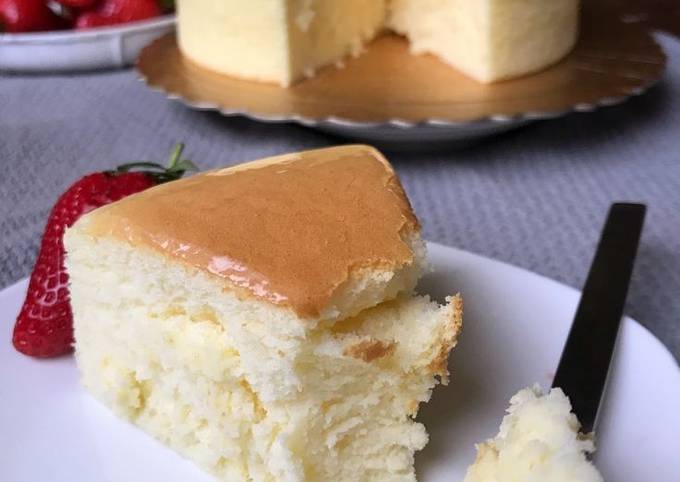 Cheese cake japonés Receta de Aneley Migno- Cookpad
