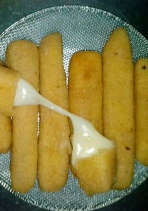صورة لوصفة اصابع الموزاريلا