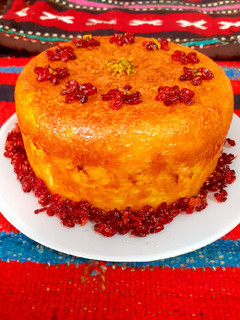 عکسی از دستور ته چین مرغ