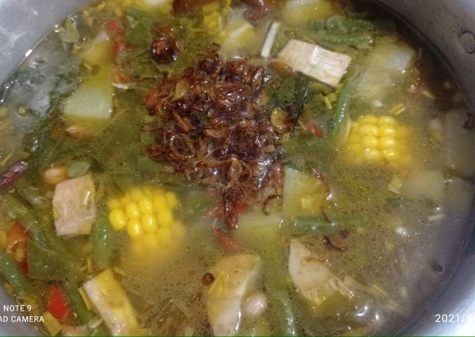 Resep Sayur krebek teri betawi yang Enak Banget