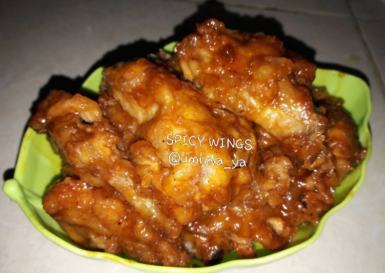 Spicy wings sajiku