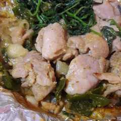 Chicken Roasted Youghurt with Spinach রেসিপির প্রধান ছবি
