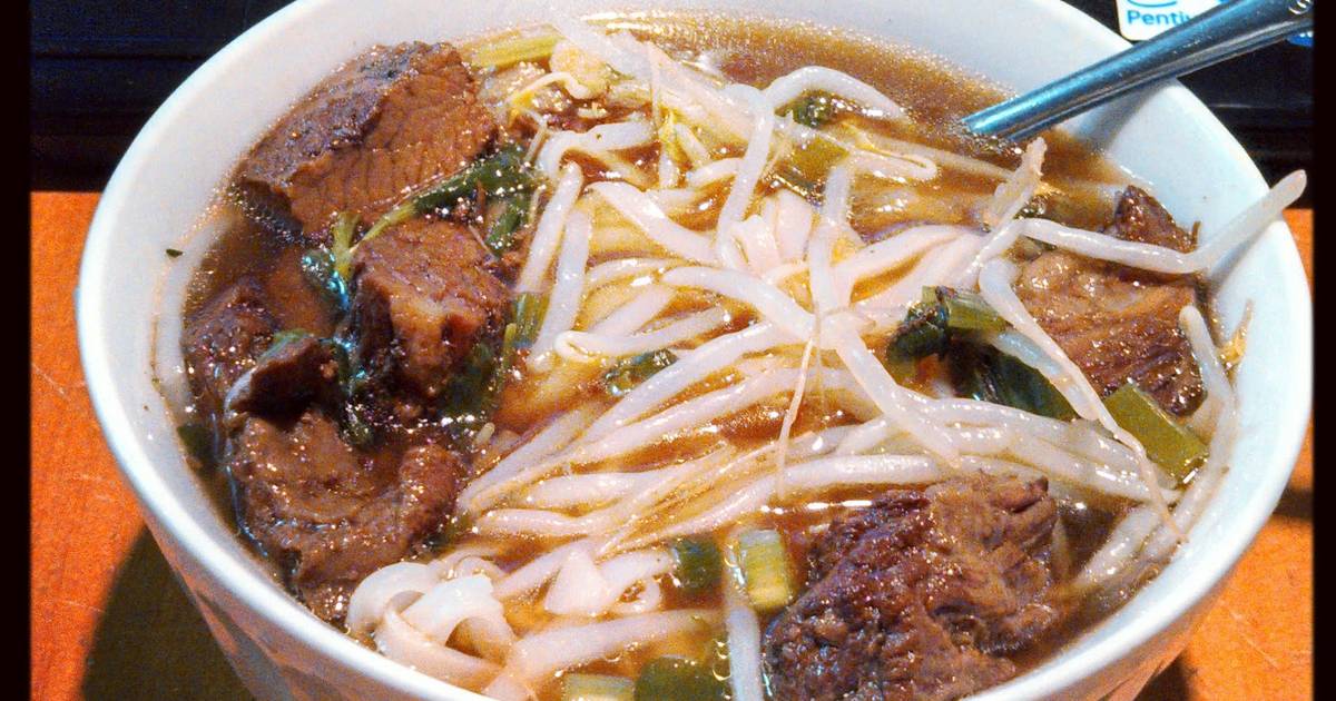 Thai Beef Noodle Soup Recipe By Jennifer Clark 52493 Cookpad