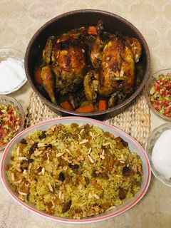 صورة لوصفة دجاج محشي