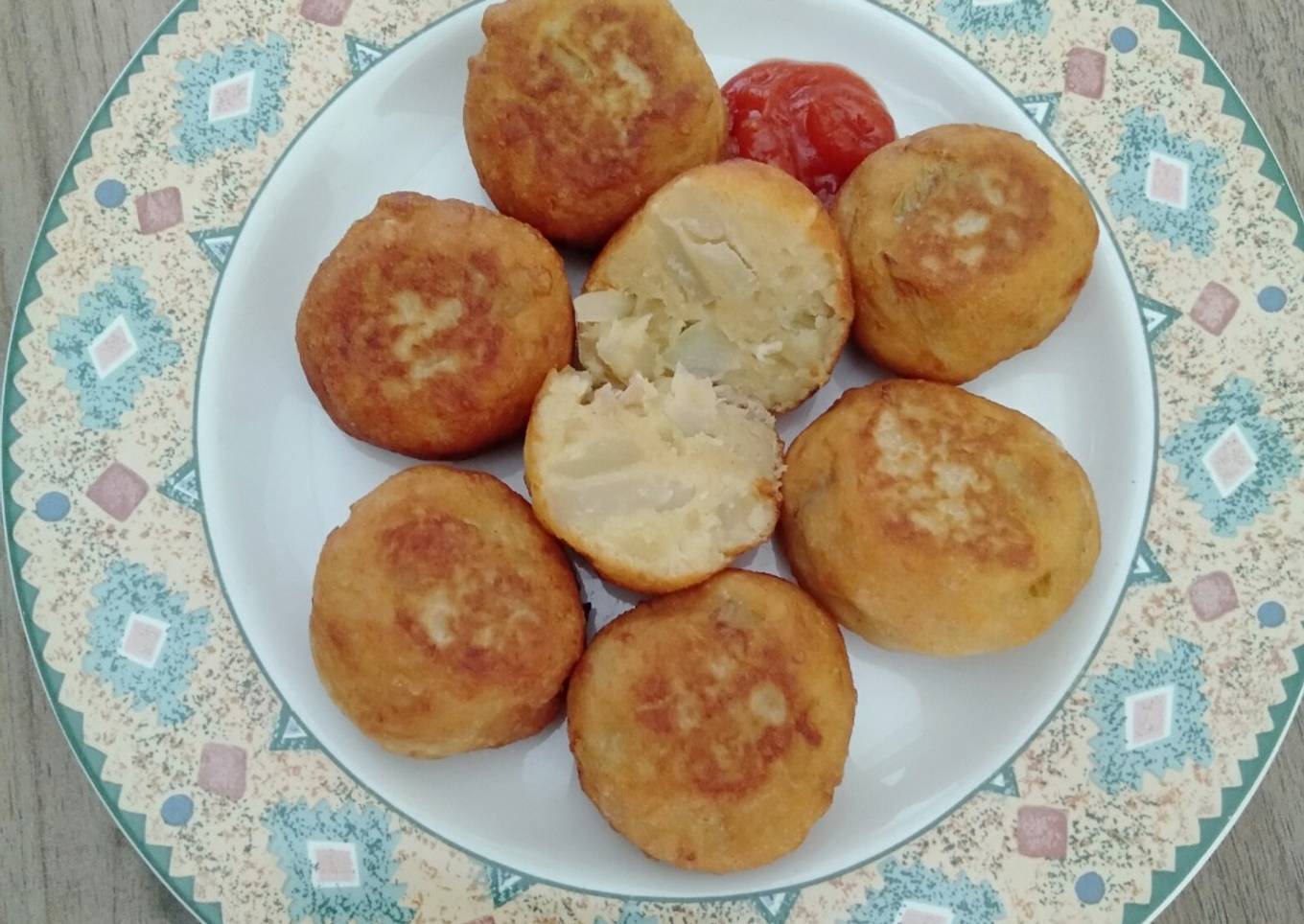 Perkedel Kentang Keju