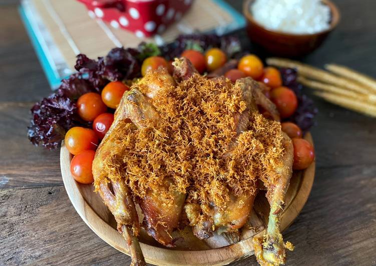 Resep Ayam Goreng Serundeng oleh Hj Harlina - Cookpad