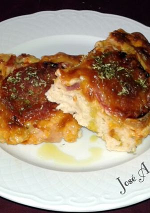Foto principal de Pizza casera de pepperoni