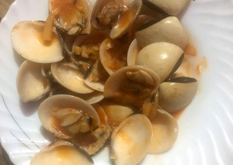 Kerang tahu asam manis
