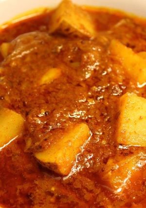 A picture of Dhaba style Aloo Subji..!!!.