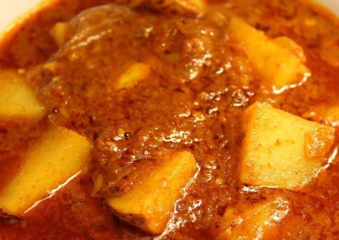 Recipe of Perfect Dhaba style Aloo Subji..!!!