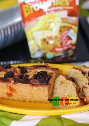 Foto resep Brownies pisang ala nutrijel cake