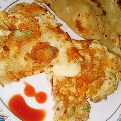 A picture of Cheesy omelette.