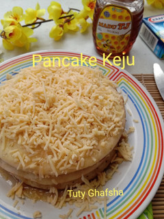 Foto resep Pancake Keju #BandungRecook2_IndahTriwiartuti