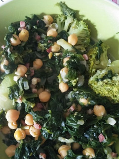 Foto principal de Espinacas con garbanzos