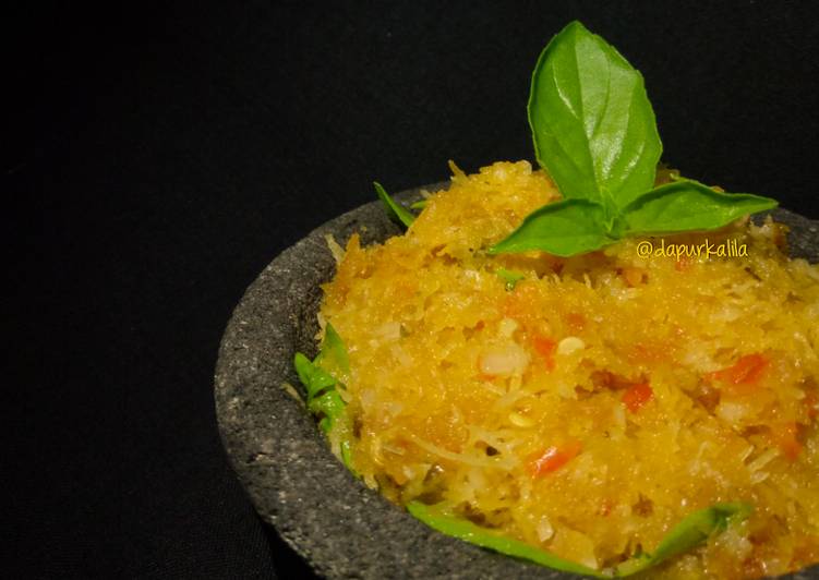 Resep Sambel kelapa, Lezat