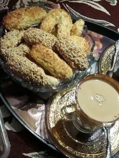 صورة لوصفة كعك ابو السمسم