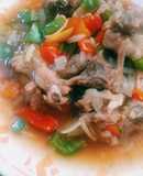 Sườn non chua ngọt