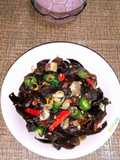 Tumis Jamur Kuping Lombok Abang Ijo