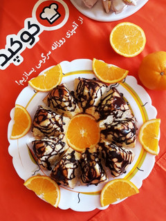 عکسی از دستور کیک پرتقالی