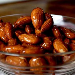A picture of Quick and easy Honey Glazed Almonds.