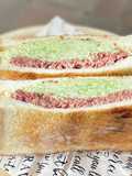Corned Beef Sandwich with Lots of Cabbage