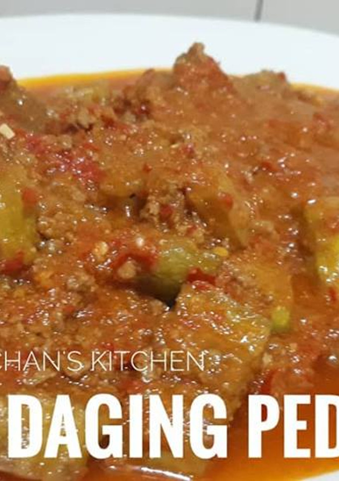 Foto resep TERONG DAGING PEDES ala LC